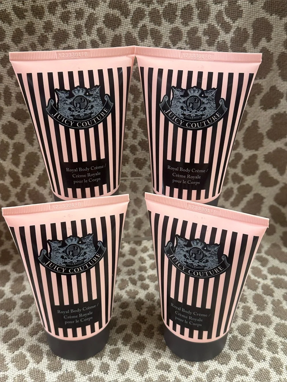 Lot of 4 Juicy Couture Royal Body Crème Moisturizers~~4.2oz Each~New!